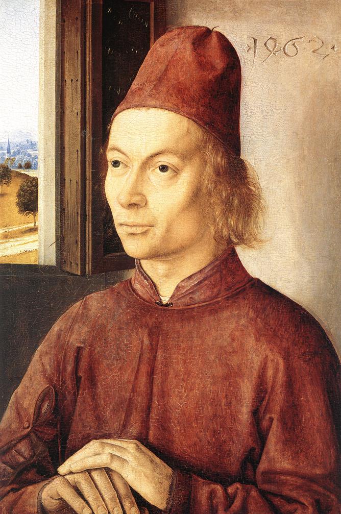 BOUTS, Dieric the Elder Portrait of a Man  gfh